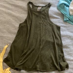 Olive free people tank